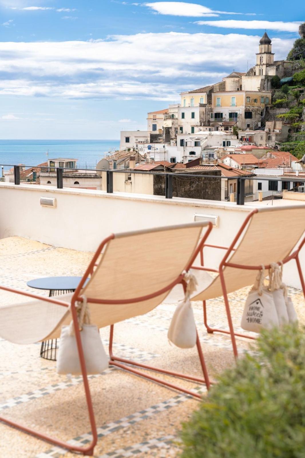 Amalfira Luxury Seaview Rooftop Exteriör bild